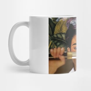 O-Ren Ishii meeting F.K. Self Portrait. Mug